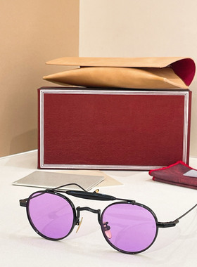 jmm Dasan双模梁飞行员式金属男女款小框墨镜防晒太阳眼镜男女款