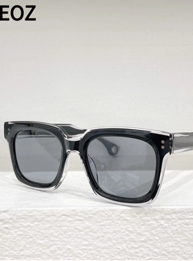 bk设计师复古大框方形墨镜SPENCE男女款板材近防晒框中框太阳眼镜