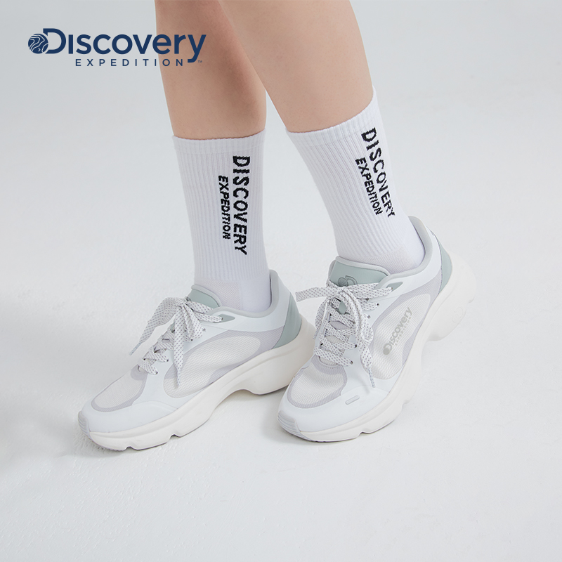 Discovery户外多巴胺高腰袜男女
