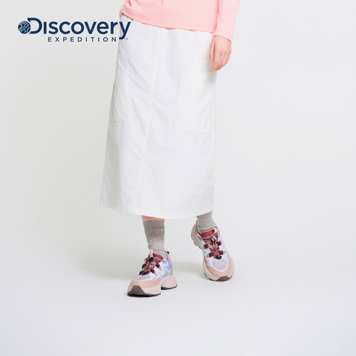 Discovery探索山系户外徒步露营多袋工装半身裙女26春季新品SK41