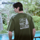 边佑锡同款 男女 Discovery探索户外徒步凉感T恤印花防晒短袖