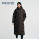 Discovery探索户外超长款 加厚连帽鹅绒羽绒服情侣男女25冬新品