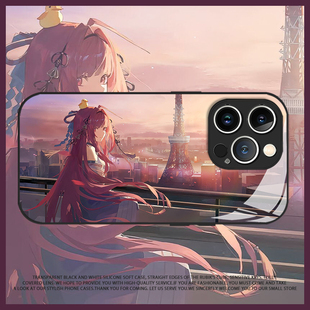 适用于荣耀Magic8pro手机壳Power上衫绘梨衣7新款玻璃6至臻版龙族卡塞尔之门5二次元4动漫小众高级感保护套女