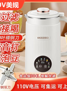 跨境110V美规多功能家用豆浆机
