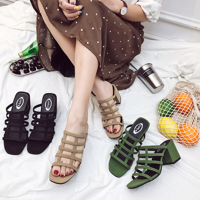 Sandales femme en suede - Ref 2671911 Image 1