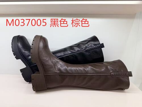 香香莉女鞋2026冬季新款37005厚底舒适骑士靴女英伦风高筒靴长靴
