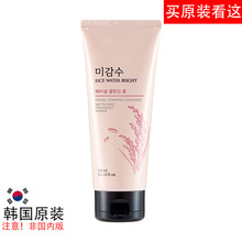 韩国进口rice water bright cleansing foam thefaceshop洗面奶