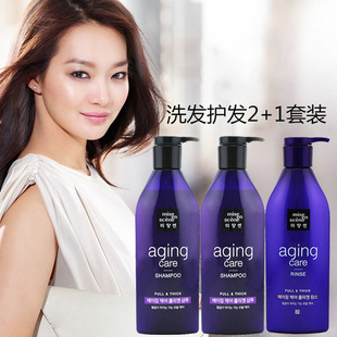 shampoo 韩国进口正品 rinse洗发水护发 aging care scene mise