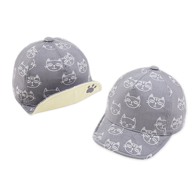 秋天男童鸭舌防晒ins婴儿帽子