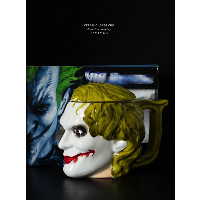 欧式陶瓷小丑造型马克杯