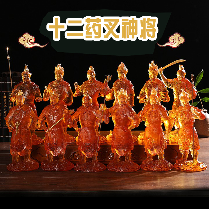 药师琉璃十二大将七佛如来月光