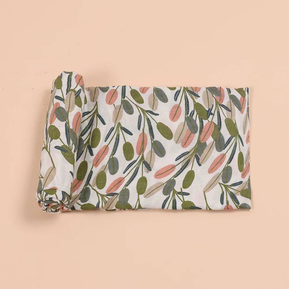 HAPPYFLUTE  담요 신생 대나무를 위한 모슬린 싸개