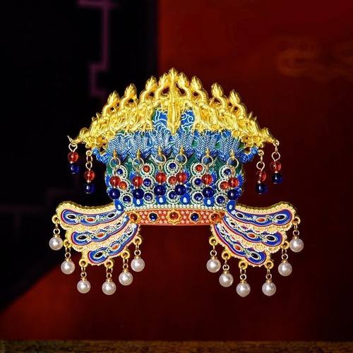 孝端北京皇后九龙凤冠冰箱金属磁吸文创高颜值旅游纪念品伴手礼物