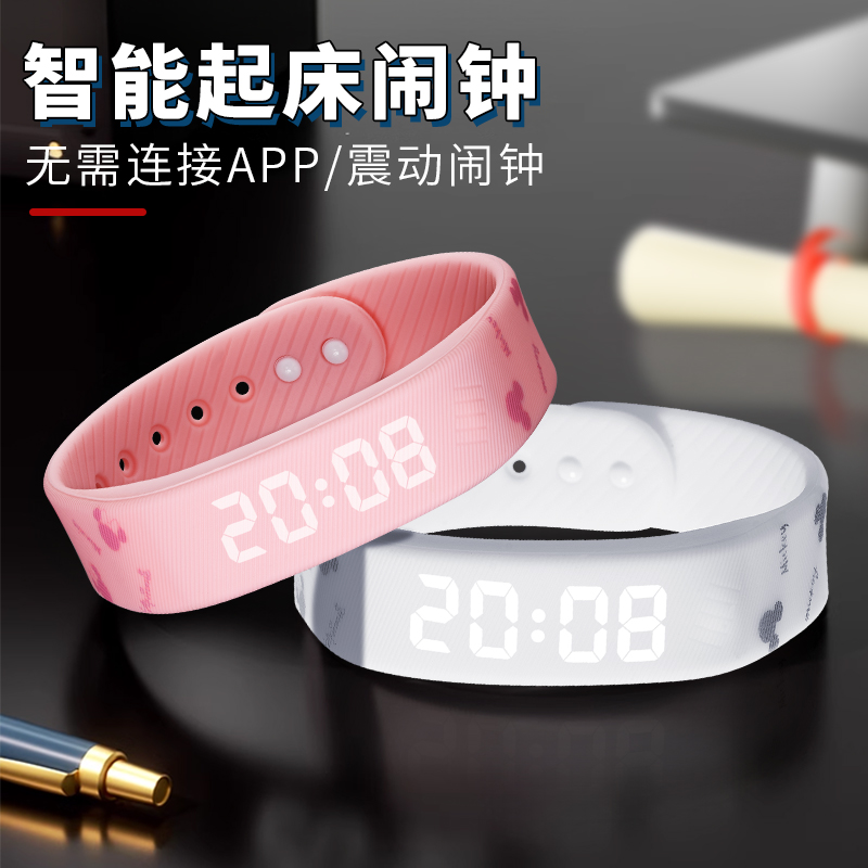 迪士尼智能手环女2025新款运动防水心率睡眠健康电子手表儿童学生