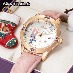 疯狂动物城手表周边联名正品 迪士尼儿童女孩学生狐尼克朱迪高颜值