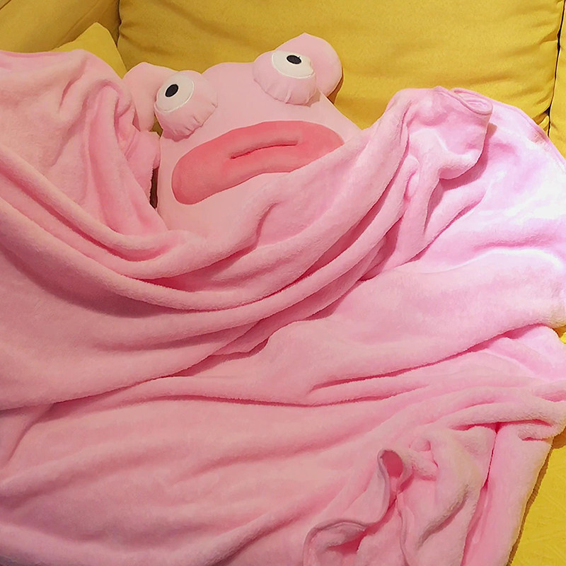 抱枕被子两用毯可爱车用车载加厚儿童盖毯珊瑚绒睡觉抱枕女生暖手,居家布艺,抱枕被,淘宝优惠券,粉丝福利购,淘宝优惠卷