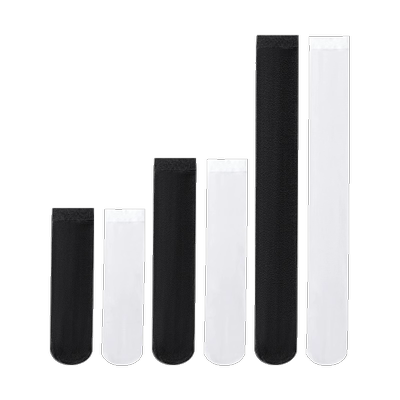 黑色小腿袜子女夏季薄款jk中筒