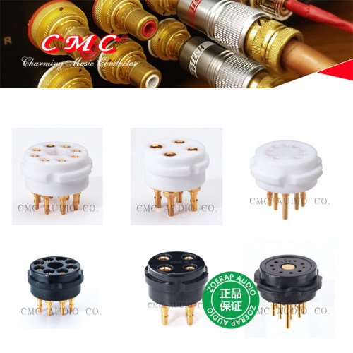 美国CMC特弗龙/电木电子管管座