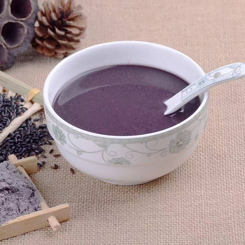 无加糖即食免煮黑米粉代餐图片