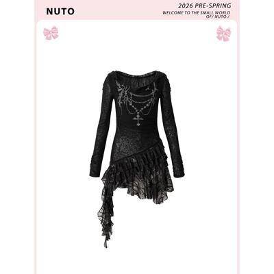 NUTO梦幻朋克风印花蕾