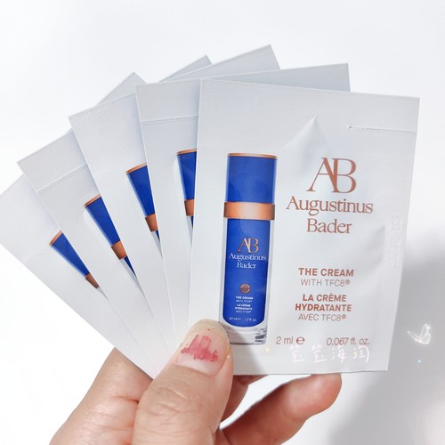 美版现货Augustinus Bader二代 AB蓝面霜 The Cream清爽版2ml*5片