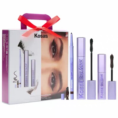 海淘 新款 Kosas Soulgazer 大眼睫毛膏眼线套装