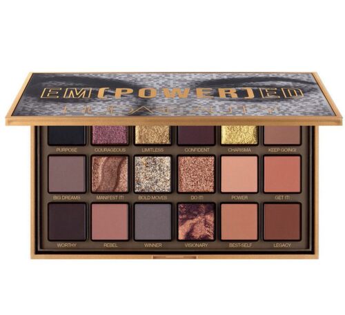 在途美代 Huda Beauty新款2022年圣诞十八色 em power ed 眼影盘