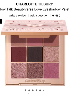 Charlotte Tilbury/CT2024圣诞限定新品眼影盘亮片珠光哑光多色盘