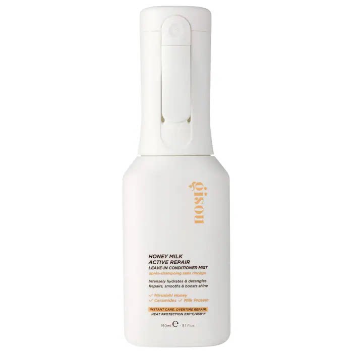 海淘Gisou 蜂蜜牛奶活性修护免洗护发香发喷雾150ml