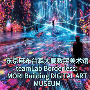 东京麻布台森大厦数字美术馆teamLab Borderless门票