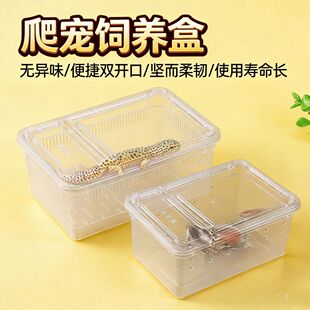 昆虫盒爬宠箱爬虫爬宠饲养盒宠物蜗牛爬宠盒寄居蟹角蛙蜥蜴笼子