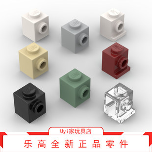 87087 乐高LEGO零件1x1单侧凸点砖 4070透明白色浅灰色米色黑色