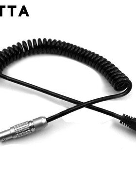 莱克电源线 监视器供电线 DC2.5转2针 兼容lemo2针12V小监电源线