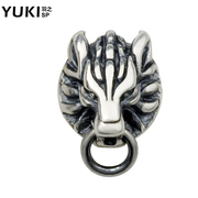 YUKI jewelry white fungus nails male 925 Silver vintage Thai silver cloud Wolf personality people in Europe and original design