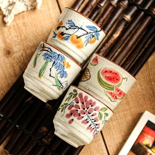 茶杯喝茶专用主人杯单杯水杯女生高颜值马克杯特别好看的泡茶杯子