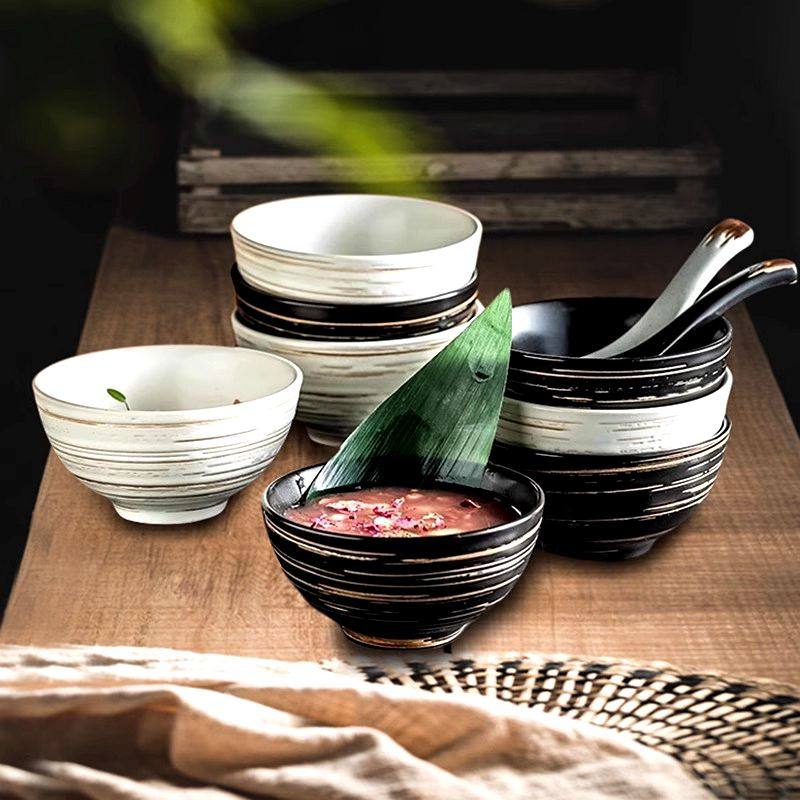 汤碗家用2025新款陶瓷饭碗日式特别好看的小碗个人专用米饭碗餐具,节庆用品/礼品,喜碗/敬茶杯,淘宝优惠券,粉丝福利购,淘宝优惠卷