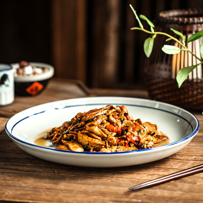 大圆盘陶瓷盘子家用菜盘浅盘炒菜盘子饭店专用釉下彩餐具餐盘商用