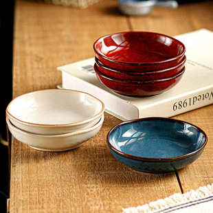 味碟轻奢高级感小盘子碟子精致陶瓷料碟辣椒碟调味碟调料碟酱油碟