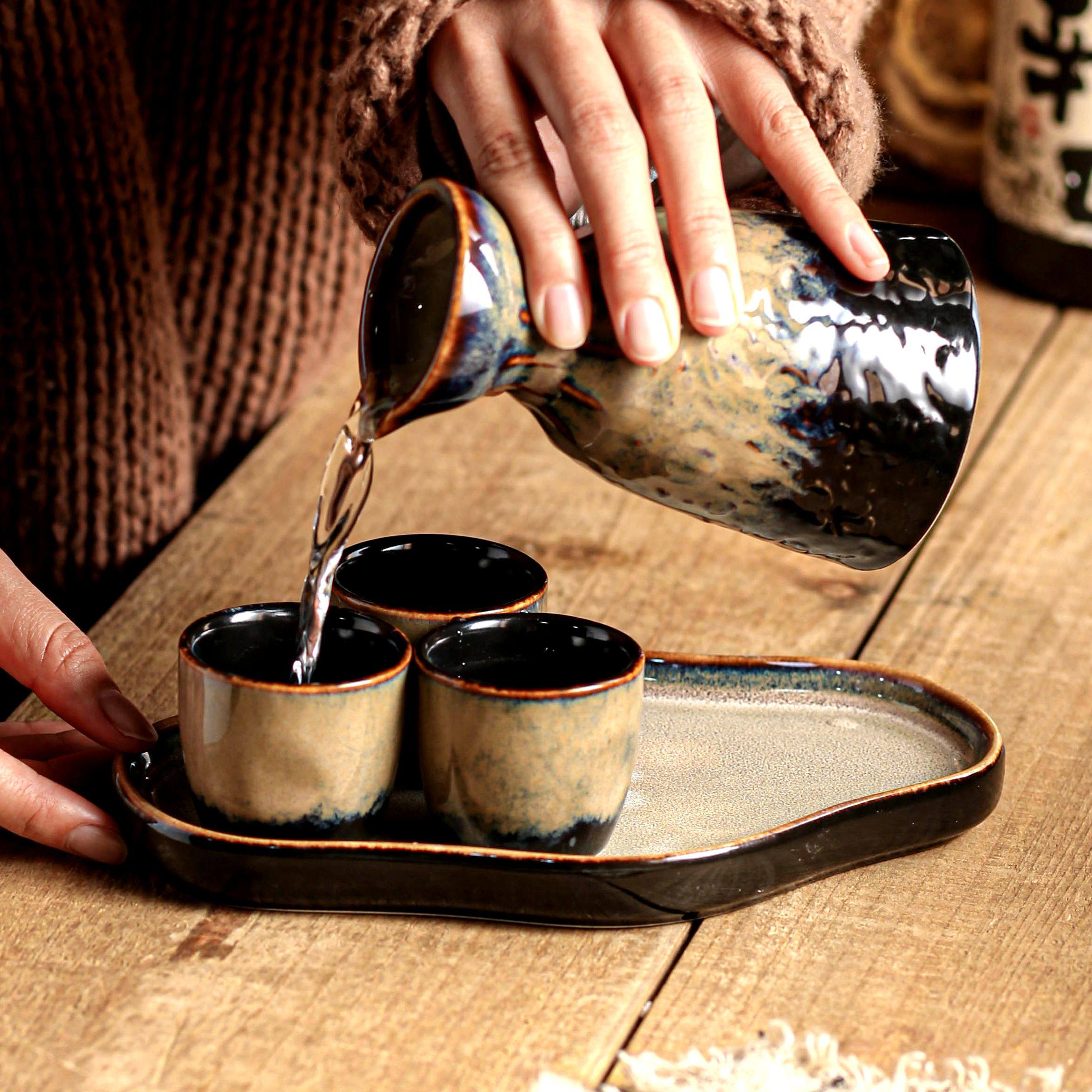 烧酒壶酒杯小盏酒瓶装酒的壶高端精致分酒器酒盅家用酒具酒壶,餐饮具,家用酒壶,淘宝优惠券,粉丝福利购,淘宝优惠卷