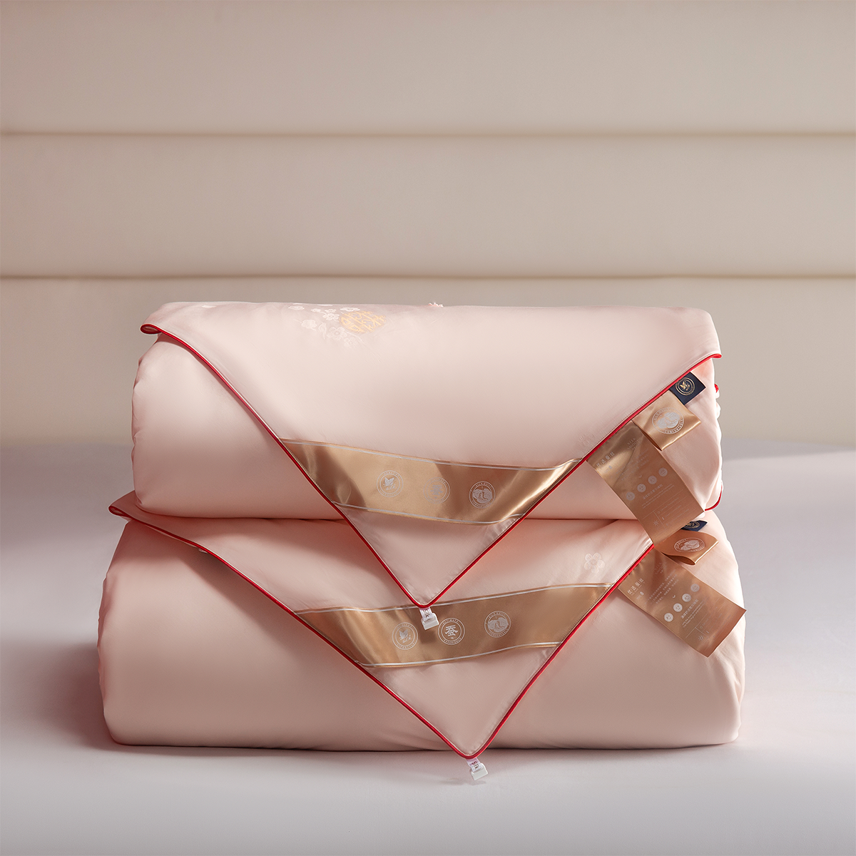 璟瑄100%双宫二合一子母蚕丝被