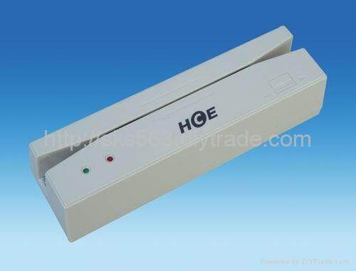 华昌HCE402医院美发店健身会员卡 社保卡 磁条卡刷卡器读卡器