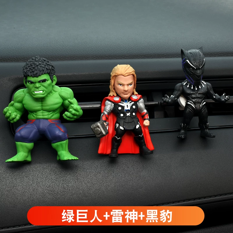 Автомобильный освежитель воздуха The Avengers, вент-клип в виде Железного человека, ароматерапия