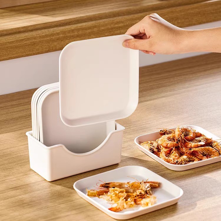 日本进口食品级吐骨碟子特厚耐用