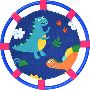 儿童弹弹圈抛接球幼儿园感统训练亲子户外运动器材托盘软飞盘玩具