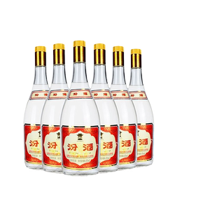 山西杏花村清香型白酒 6瓶装 汾酒 55度黄盖玻汾950ML