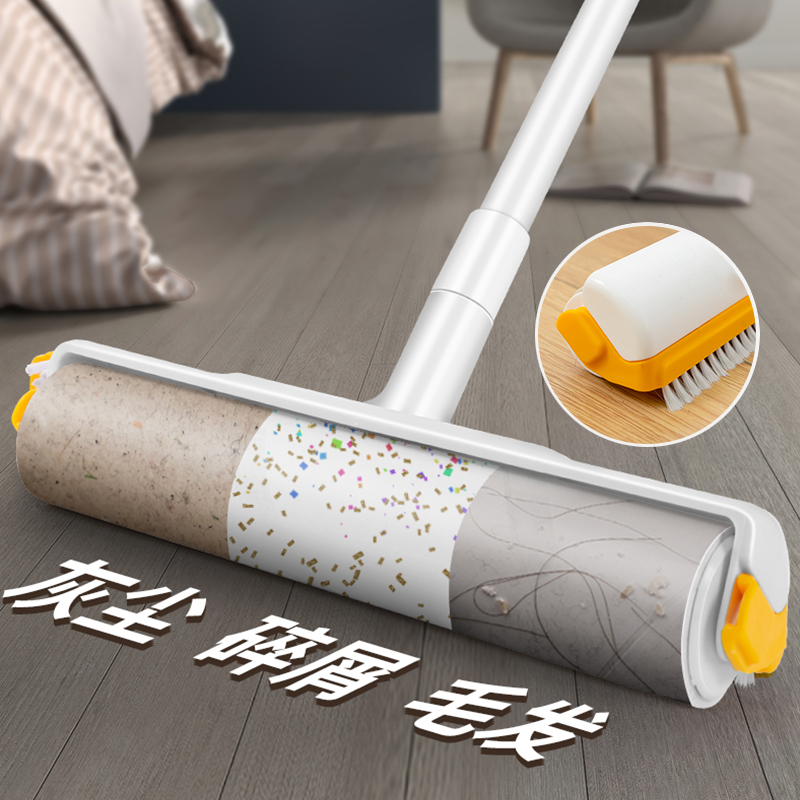 灰尘毛屑加宽粘面刷毛神器