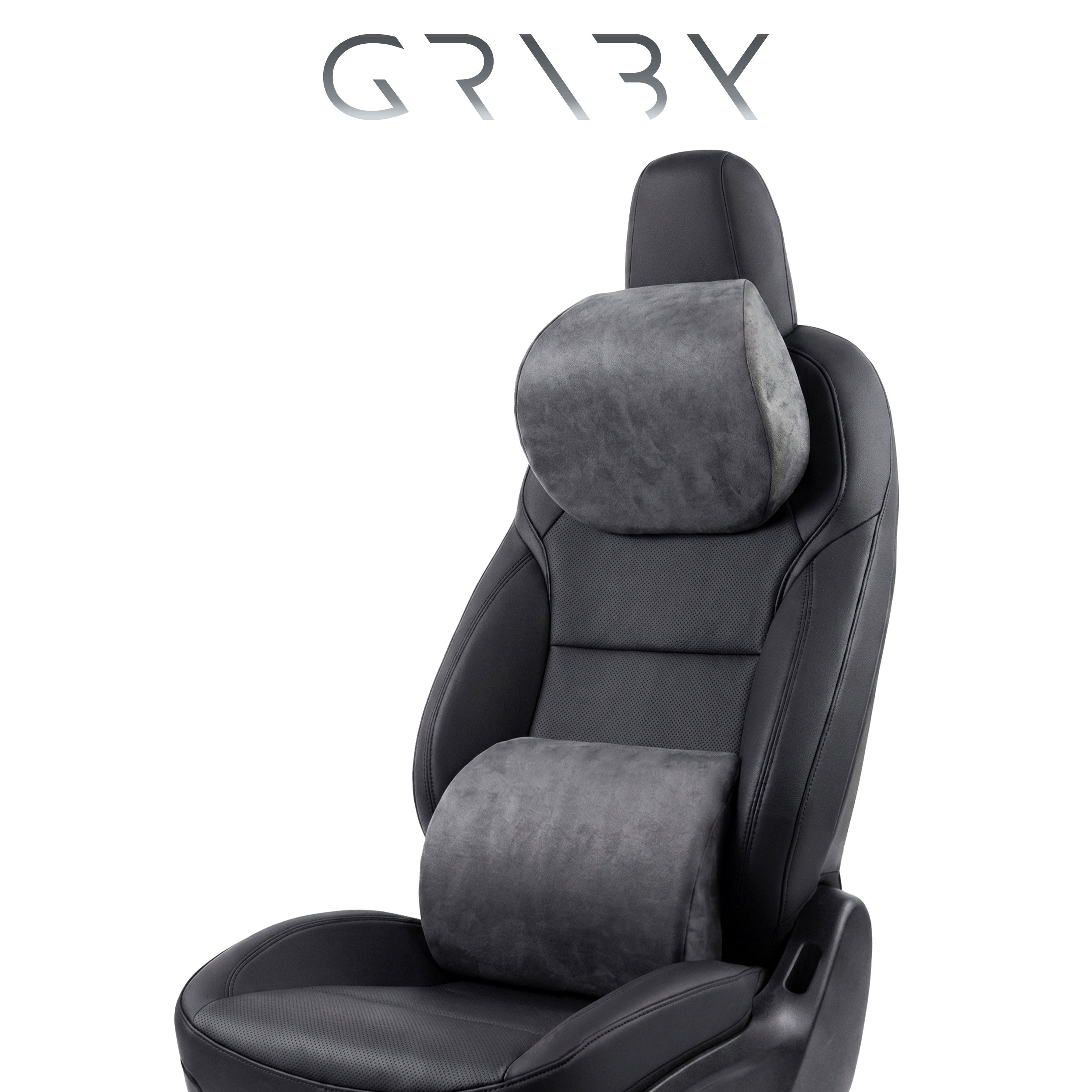 Griby特斯拉头枕腰枕腰靠腰托护垫腰垫记忆棉改装焕新Model3YL丫