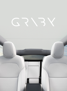 Griby特斯拉天窗遮阳帘焕新Model3Y隔热顶部防晒挡板天幕配件丫