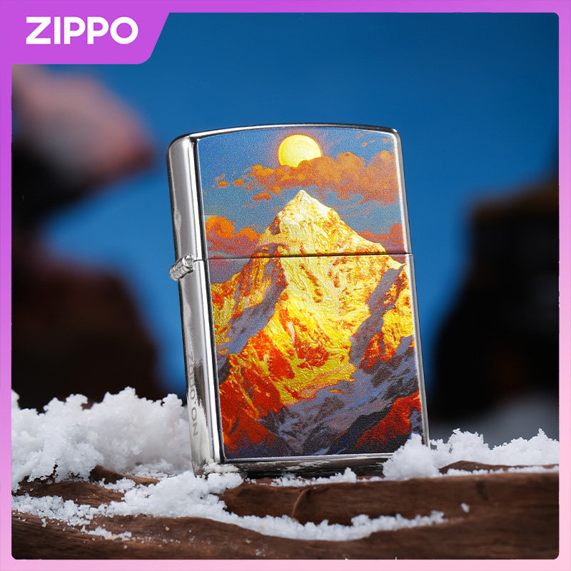 zippo打火机日照金山官方正品煤油防风古法烫金彩印男士收藏礼物,ZIPPO/瑞士军刀/眼镜,ZIPPO/芝宝,淘宝优惠券,粉丝福利购,淘宝优惠卷