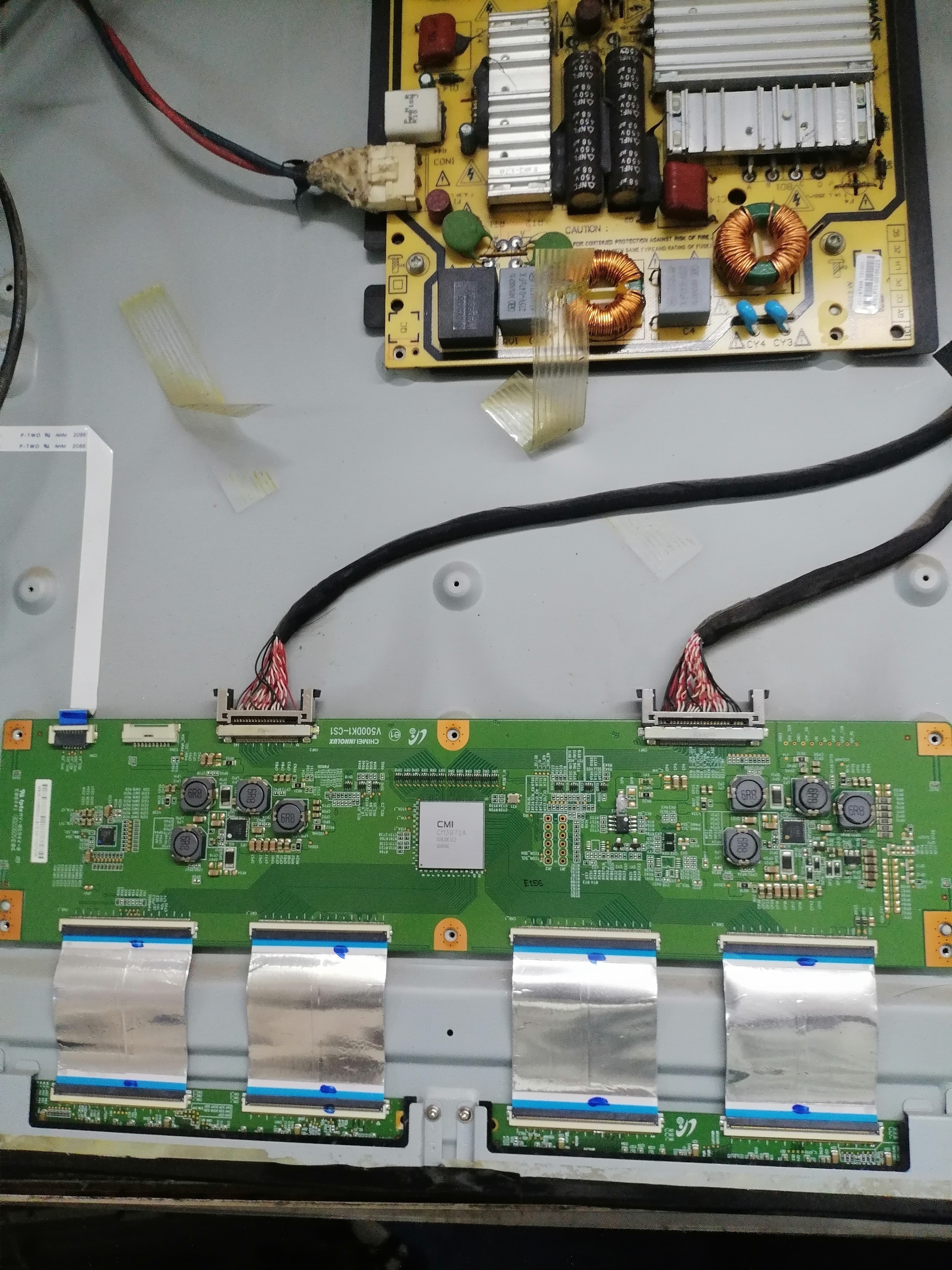 海信LED50XT880G3DU 创维50E780U 逻辑板V500DK1-CS屏V500DK1-LS1